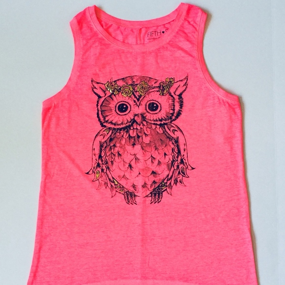 Fifth Sun Tops - Fifth Sun Women's Owl Tank